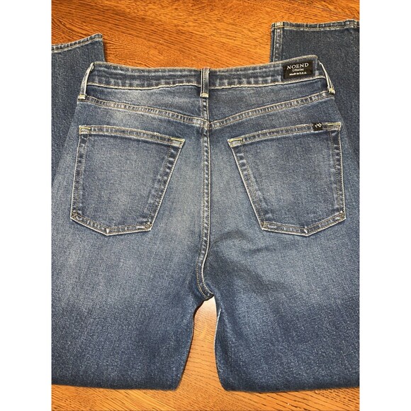 NoEnd Denim High Rise Slim Straight Leg Jeans, Size 30 Retail $172+ Button Fly - Picture 5 of 5